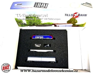 Tillig - DSS - Set s TRAXX + 2 nákl. vozy bez kolejí- TT