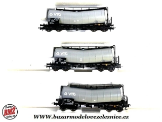 Roco - Set 3 cisternových vozů VTG - HO