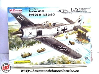 AZ Model -  Focke-Wulf Fw 190 A-1/2 JABO. 1/72 - stavebnice