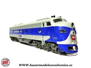 Rivarossi - DC - Dieselová lokomotiva EMD E8/E9 WABASH- HO