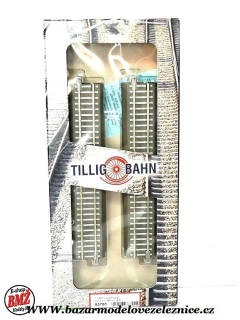 Tillig - BG1 - rovná kolej 166 mm s podložím 6 ks - TT
