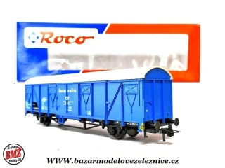 Roco - Krytý vůz Česká Pošta ČD - HO