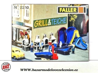 Faller - zahradních grilů a jezírek - HO
