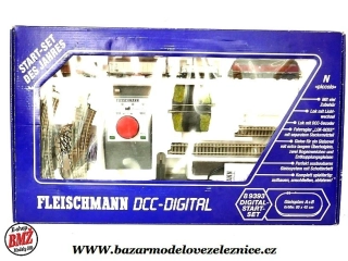 Fleischmann - DCC - Set s Dieselovou lokomotivou BR 218 DB + 3 vozy N