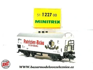 Minitrix - Pivovarský vůz DB Patrizler - N