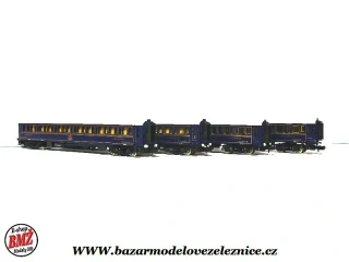 Darstaed - Set 4 osobních vozů Ciwl Orient Express - N